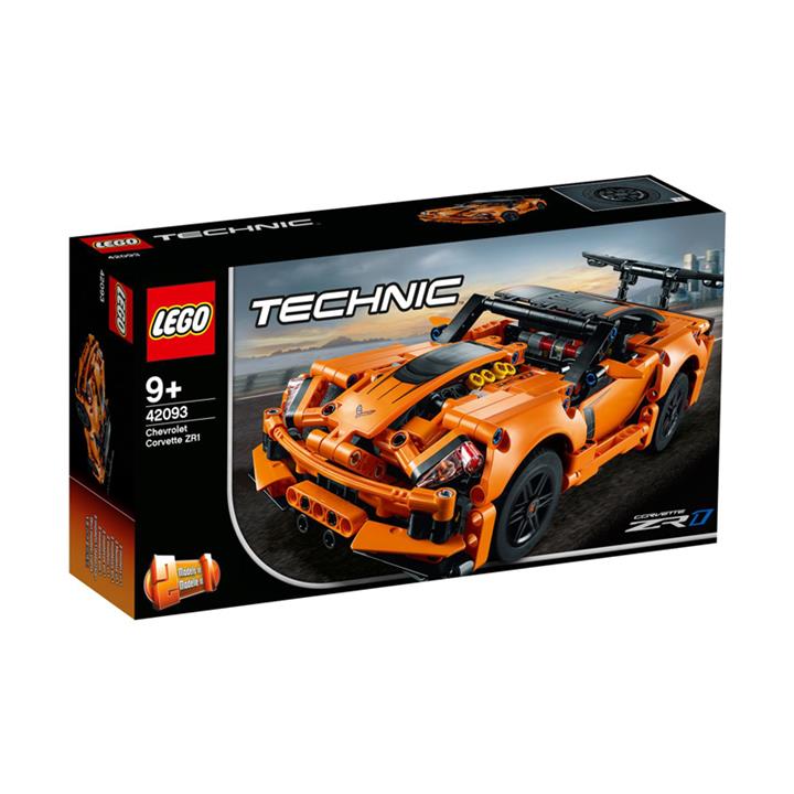 لگو سری تکنیک مدل CHEVROLET CORVETTE ZR1 کد 42093 Lego Technic series - CHEVROLET CORVETTE ZR1 code 42093